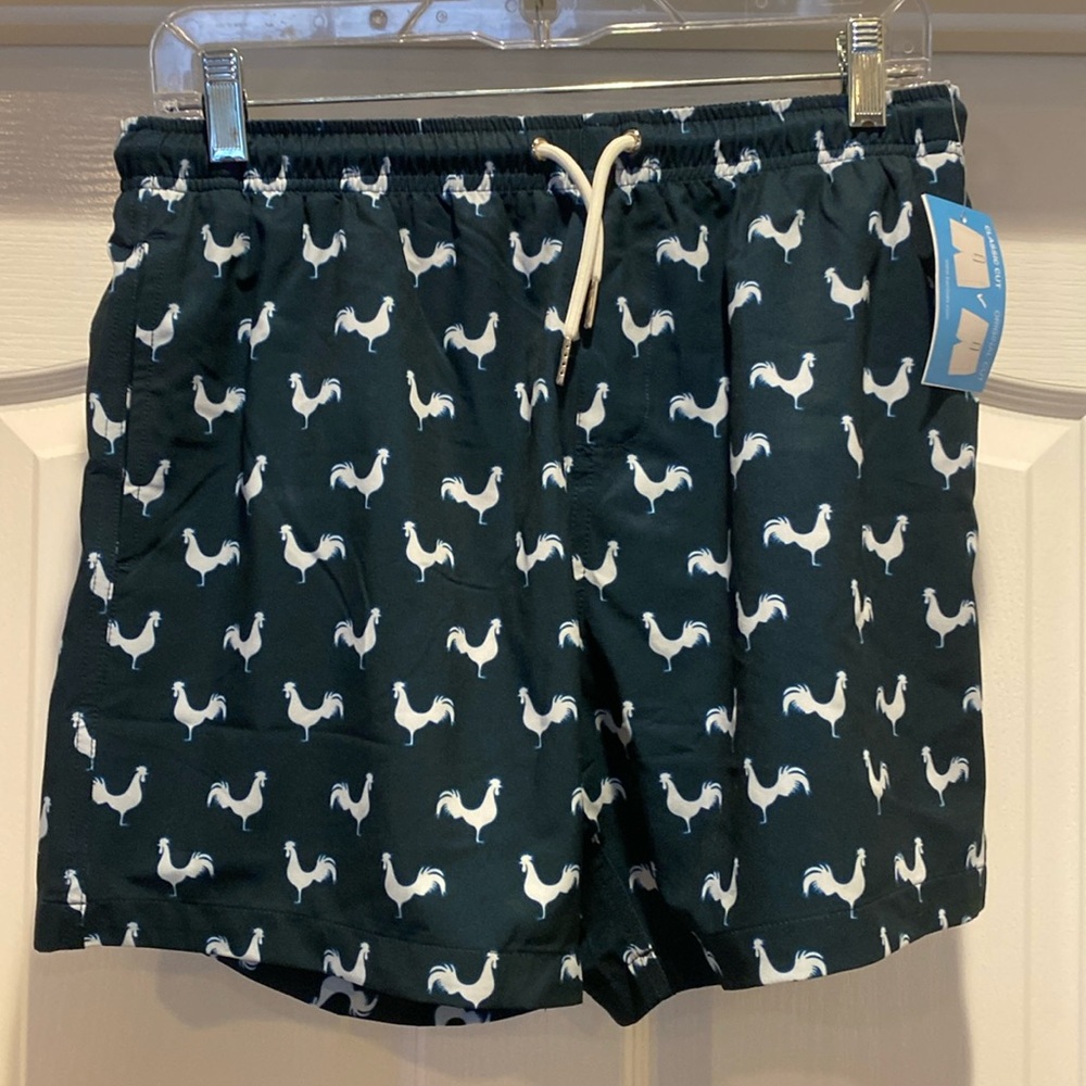 Bermies Classic Cut Swim Trunks Medium NWT